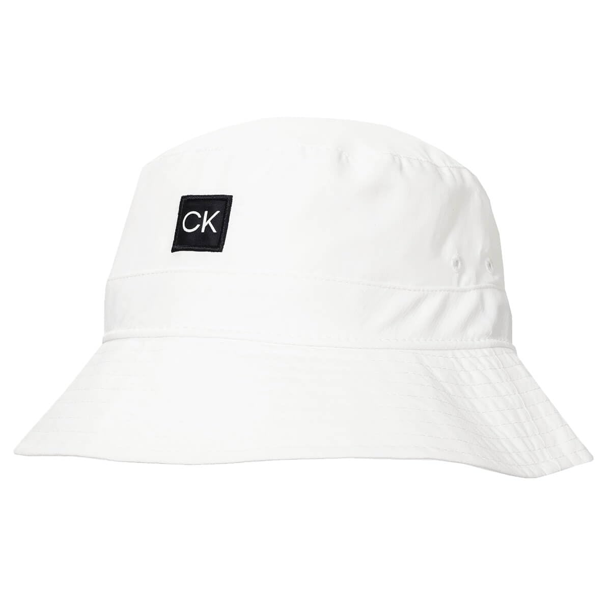 Calvin Klein (One Size, White) Mens Delaware Lightweight Moisture Wicking Golf Bucket Hat