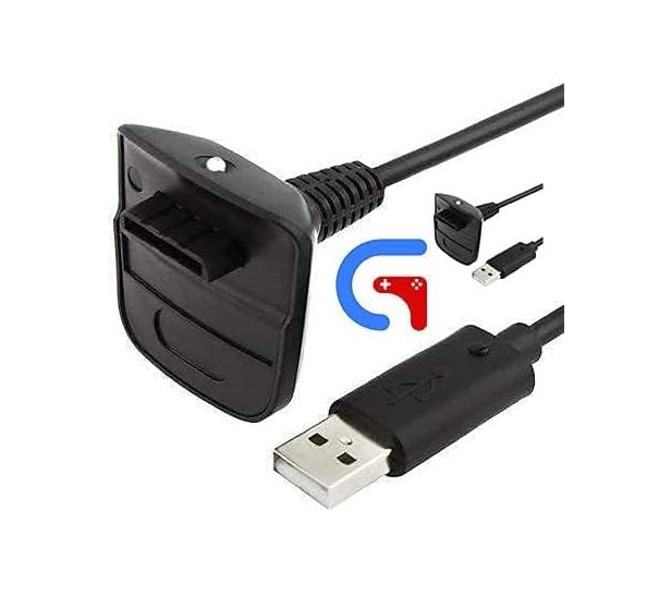 GET IN THE GAME USB Charging Cable Compatible With Xbox 360 Wireless Controller [video game] (B0CDQ6DGF4) Amazon Price History, Amazon Price Tracker