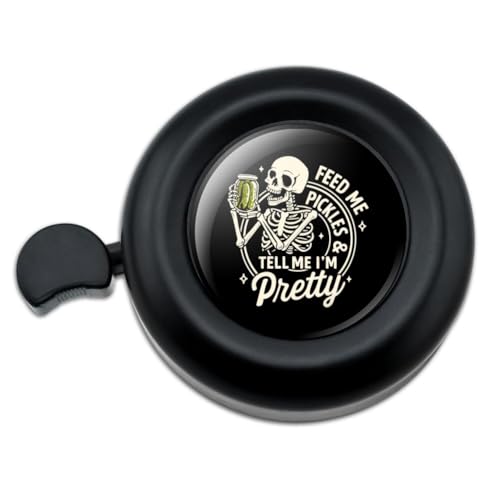 Graphics & More Skeleton Tell Me I'm Pretty Bicycle Handlebar Bike Bell