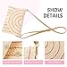 KUANG! Straw Shoulder Bag for Women Woven Purse Beach Envelope Clutch Straw Wallet Crossbody Bag