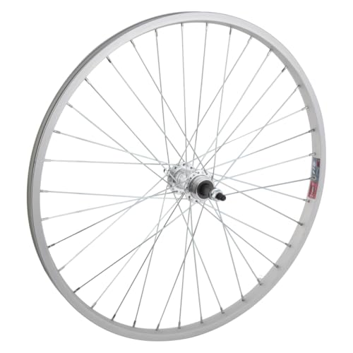 WheelMaster Rear Bicycle Wheel 24 x 1.5-1.75 36H, Alloy, Bolt On, Silver