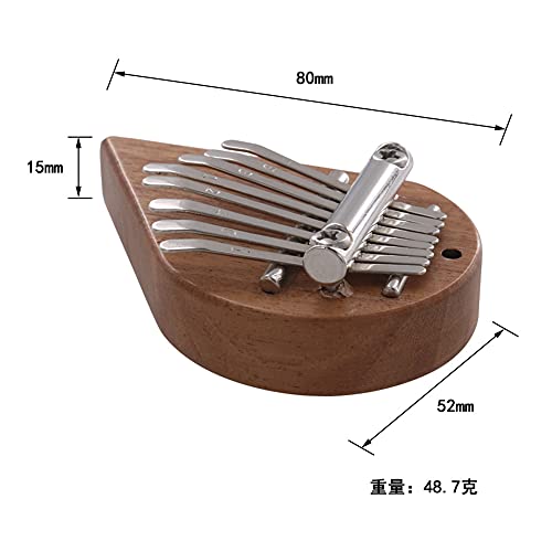 QISILE Kalimba Mini piano à pouce portable 8 touches en forme de cœur pour enfants et adultes débutants, facile à… - Les Beatles, Paul McCartney, John Lennon, RIngo Starr, George Harrison QISILE Kalimba Mini piano à pouce portable 8 touches en forme de cœur pour enfants et adultes débutants, facile à… – Image 8