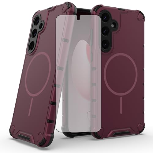 Coque Samsung Galaxy A35 5G Asuwish magnétique avec verre trempé de protection intégrale