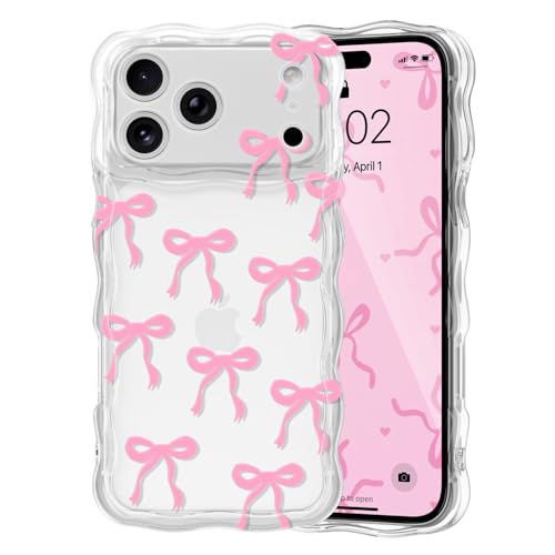 Coque iPhone 17 Pro nœud papillon pour look féminin au quotidien