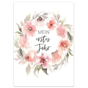 50 Baby-Meilensteinkarten Geschenk zur Geburt Babyparty Schwangerschaft Geschenkset Fotokarten Babykarten Milestone-Cards Geschenkidee Erinnerungskarten Meilenstein Karten Baby-geschenke Junge Mädchen