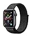 Produktbild Apple Watch Series 4 (GPS, 40mm) Aluminiumgehäuse Space Grau - Sport Loop schwarz