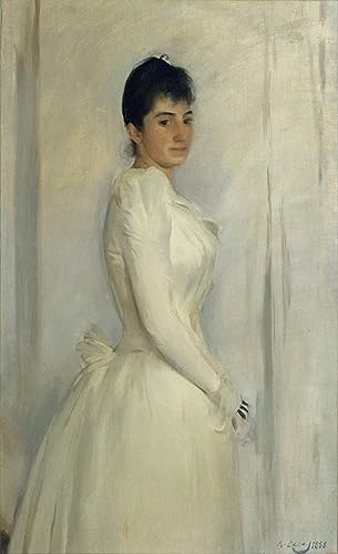 Toile Portrait de Carbo par Ramon Casas peinture murale décoration 60x90