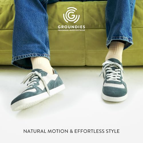 Image of GROUNDIES Nova Barefoot Shoes for Women - Trainer Sneakers for Women with Foot-Friendly Wide Toe Box, Neutral Footbed, and Non Slip Zero Drop Outsole