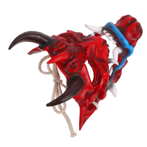 Masque Hannya traditionnel japonais résistant pour costume Halloween adulte cosplay
