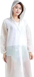 AVIMYA 1pcs Thickened Adult Unisex Raincoat Non Disposable Raincoat Outdoor Tourism Hiking EVA Lightweight Raincoat