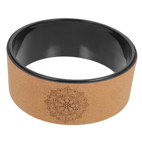 DECORNIJIA 天然軟の滑り止めヨガホイール 多機能背中ストレッチャー 背骨矯正と姿勢改善に フィットネス ヨガトレーニング用エクサローラー