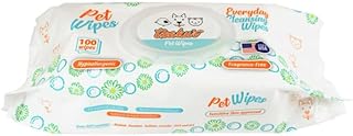 Txakur pet Wipes for Dogs and Cats Hypoallergenic Natural Products for Cleansing from Nose to Tail 100 Count 8x7in Wipes Perfect for Grooming and Cleaning Made in The USA Fragance-Free