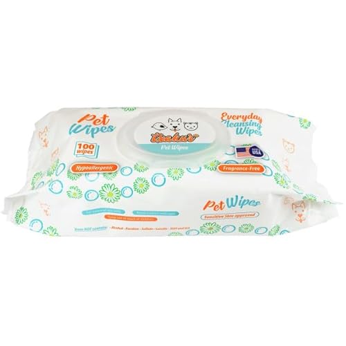 Txakur pet Wipes for Dogs and Cats Hypoallergenic Natural Products