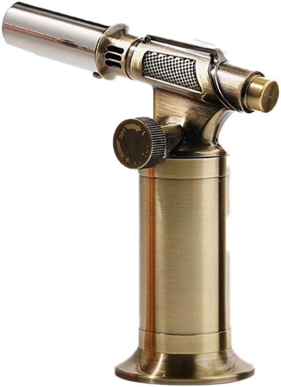Butane Windproof Kitchen Torch Copper Lighter