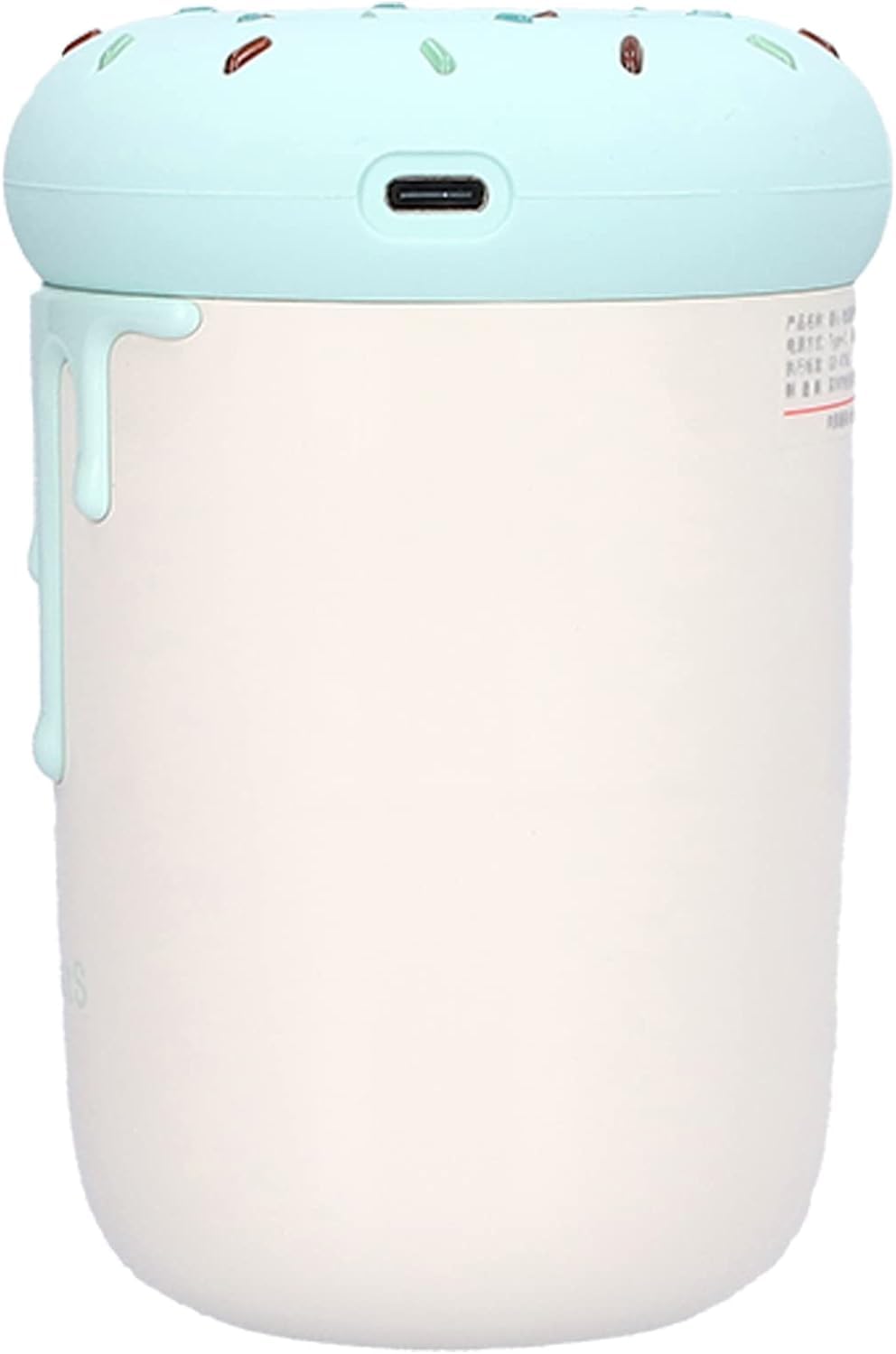 Domésticos Humidificador De Escritorio, Humidificador De Niebla Fina, Diseño Lindo, Ligero, Sin Ruido, Dormitorio, Humidificador De Oficina, Verde
