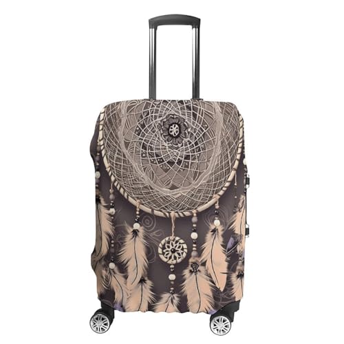 Dream Catcher Luggage Cover Elastic Suitcase Protector Case Anti-Scratch Washable Baggage Covers Protector For Traveling, Aircraft Consignment M