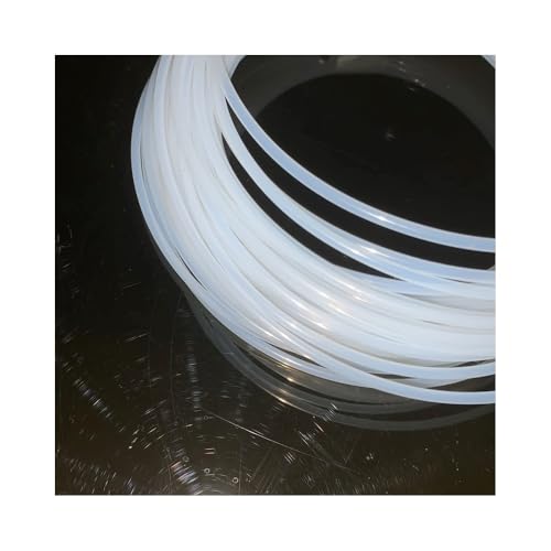 1pc 1-Meter PTFE Hose - 0.3-4mm Inner Diameter Micro Hose for Liquid and Gas Transportation(2x2.4mm)