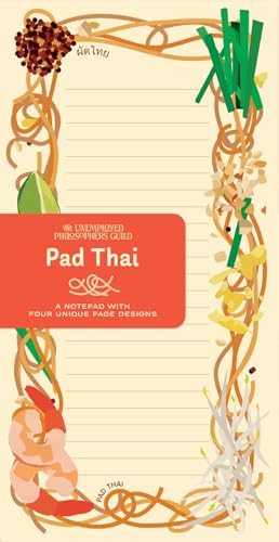 The Unemployed Philosophers Guild Pad Thai Notepad - 65 Easy-Tear