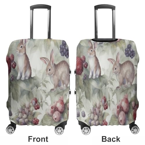 Housse de bagage lapin polyester protection voyage valise XL - 3