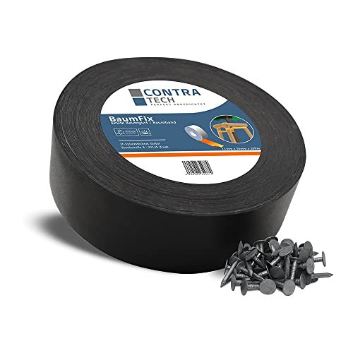Selftech BaumFix - EPDM Baumgurt Baumband Baumbinder - Stabilisieren von Jungen Bäumen in der Wachstumsphase