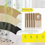 FINEVERNEK 5 worków do odkurzacza Karcher 6.959-130.0, papierowy worek filtrujący do Karcher WD3 wysokiej jakości worki do odkurzacza do Kärcher MV3 WD3P A2204/2201/2604