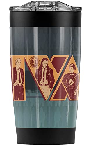 Marvel Loki Tva Logo Stainless Steel Tumbler 20 oz Coffee Travel Mug/Cup, Vacuum Insulated & Double Wall with Leakproof Sliding Lid | Great for Hot Drinks and Cold Beverages Marvel Loki Tva Logo Stainless Steel Tumbler 20 oz Coffee Travel Mug/Cup, Vacuum Insulated & Double Wall with Leakproof Sliding Lid | Great for Hot Drinks and Cold Beverages