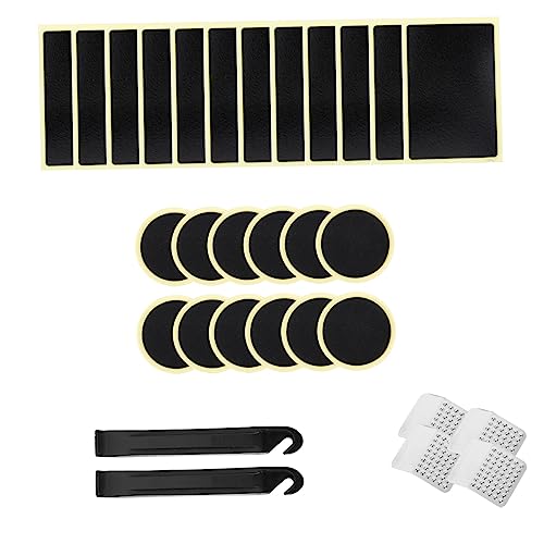 POPETPOP Portable Bike Repair Kit Pcs Tire Repair Tools Glueless Patch Kit Pump for Bicycle