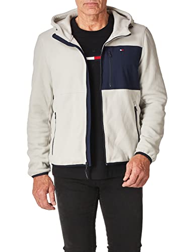 Tommy Hilfiger Men's Hooded Performance Fleece Jacket (Size-2XL)