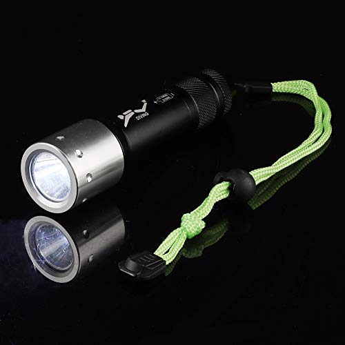 Lampe de poche étanche EVTSCAN en aluminium portable avec 3 modes réglables - 5