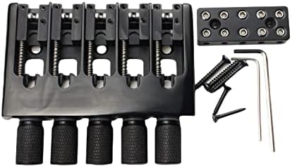 PONTE TREMOLO DOUBLE LOCKING PER CHITARRA ELETTRICA CROMATO TIPO FLOYD Rose Frt - Foto 8