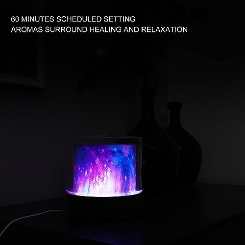 Difusor aromático eléctrico 300ml con efecto llama simulada miniatura 4