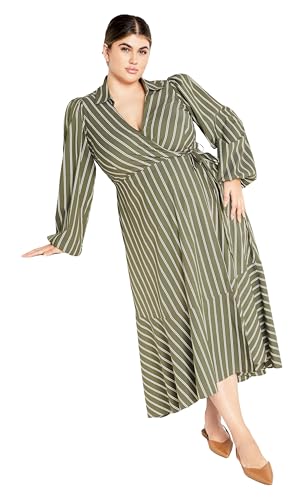 Image of City Chic Women's Dress - Selena Wrap