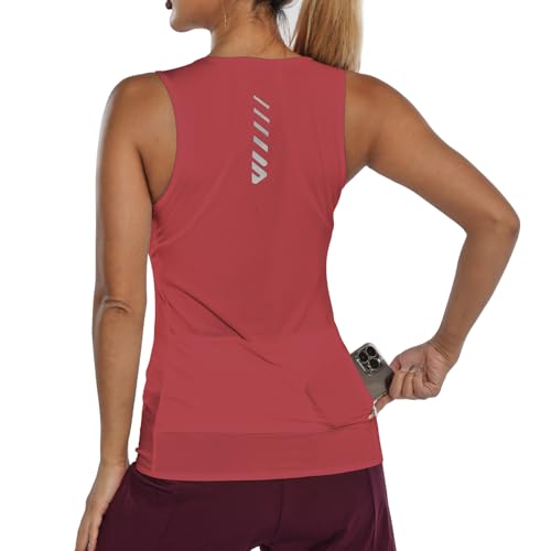 Image of Wulibike Sleeveless Cycling Jersey Women Running Shirts Vest bike top Summer Biking tank Basic Top With Pockets