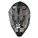 1Storm Adult Motocross Helmet ATV Dirt Bike BMX MX Downhill Mountain Helmet Track Style JH601; Matt Black