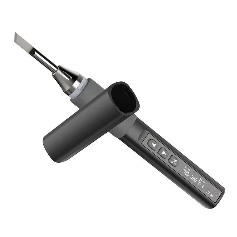 ZOTEX ZT-N1 Smart Electric Soldering Iron - 96W Precision Soldering with OLED Display, Rapid Heating, Adjustable Temperature (DC Mains Operated, Can be used with Adaptor or Power Bank)-picture-29