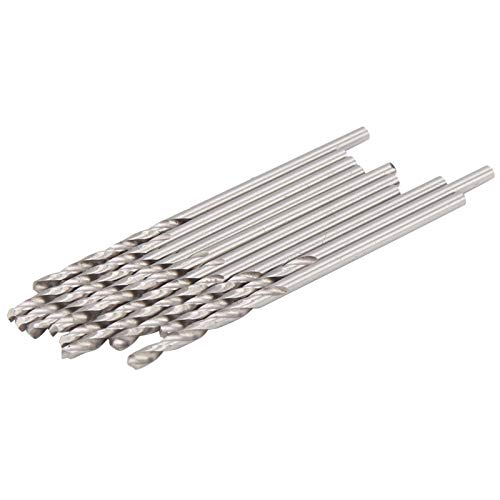 10pcs Twist Drill Straight Shank Jewelry Beading Beads Punching Hardware Tools 1.65mm