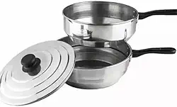 Panela Banho Maria Chocolateira Derretedeira Alumínio (Ideal para Derreter de Chocolate sem Queimar)