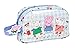 Safta Porta Desayunos Termo Térmica de Peppa Pig Urban Farmer, 215x65x120 mm, Azul Claro/Multicolor