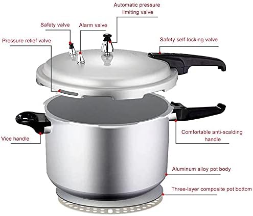 Olla a Presión de Aluminio 7.5L MNSSRN miniatura 8