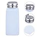 Outanaya 2Pcs Anti-Static Push Type Alcohol Bottles Plastic Containers for Industrial and Laboratory Use Use Portable Pump Dispensers