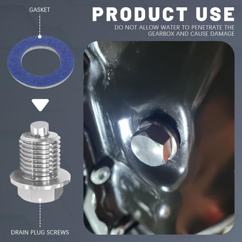 Image of 20PCS Oil Drain Plug Gaskets, Engine Oil Washer, 90430-12031 Oil Pan Drain Plug Gasket, Aluminum M12 Crush Washer Oil Drain Plug Replacement for Toyota Lexus Scion
