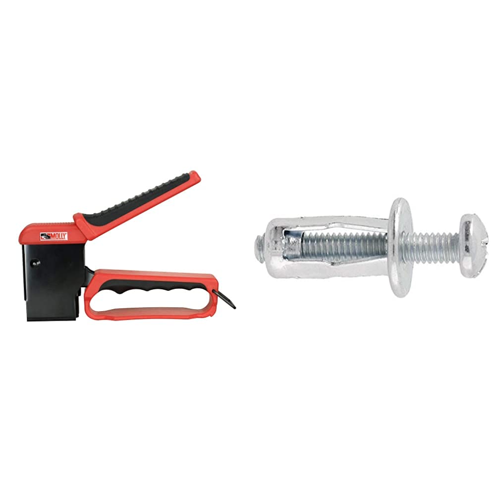 Kit de pince Molly avec 40 chevilles métalliques à expansion et fixations M10110-XJ