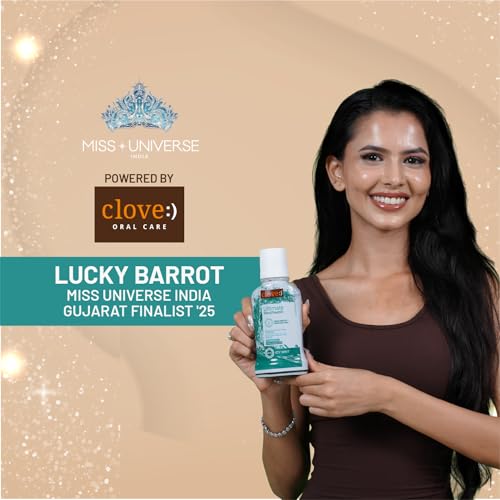 Image of Clove Ultimate Mouthwash, Antibacterial & Anti-Plaque, Kills 99.9% Germs, 24-Hour Bad Breath Protection, Safe formula, Fresh Icy Mint Flavour, 250ml