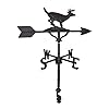Montague metal products 32 inch weathervane with satin black buck ornament natural  urban country home decor