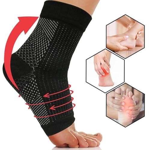 Par De Tornozeleiras Ortopédicas Com Compressão Alivio De Dores Inchaços Luxações Tratamento Médico