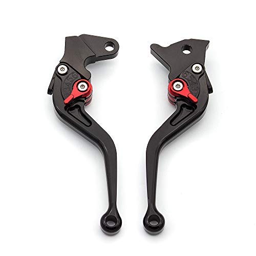 FXCNC CNC-gefälte Brems- & Kupplungshebel Für YZF R1 1999–2001 – Aus T6061-T6 Alu, Verstellbar, Klappbar