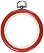 Spinrite Red Flex Embroidery Hoop 2, 1/2-Inch