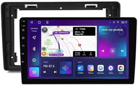 Android 13 Car Stereo for Citroen C2 C3 2001 2002 2003-2010 with Wireless Carplay, 9'' Touchscreen Car Radio with WiFi Mirror Link GPS Bluetooth FM RDS Radio DSP EQ SWC+AHD Backup Camera(V1.C(1+32GB