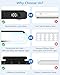 Ferswe 3W Motion Sensor Magnetic Light Bar,Eye-Friendly Rechargeable Closet Lights with Battery Display,2000mAh Vanity Lights for Mirror, Rechargeable Light Bar for Cabinet, Closet, Bathroom and Desk