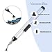 Yuecoom Welding Suction Pen, Vacuum Pen Desoldering Suction Pen Vacuum Pick up Tool IC Chip Vacuum Suction Pen with 3 Suction Heads for Pick up IC Chip and Lens Crystal